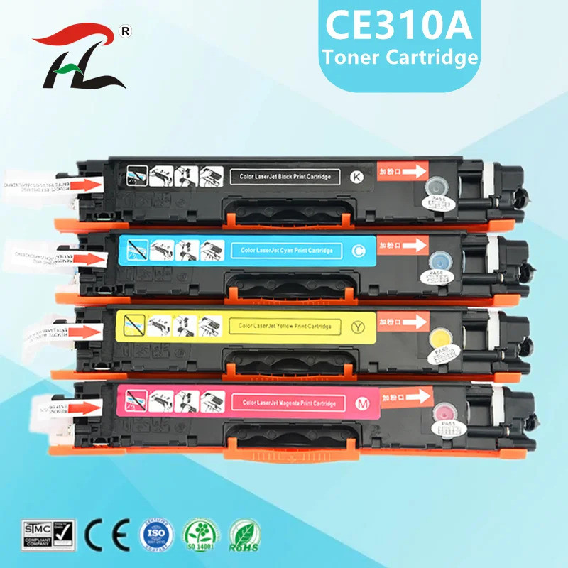 ตลับหมึกที่รองรับ CE310A 310a ce310 CE311A CE312A CE313A สําหรับ HP 126A LaserJet Pro CP1025 1025nw 
