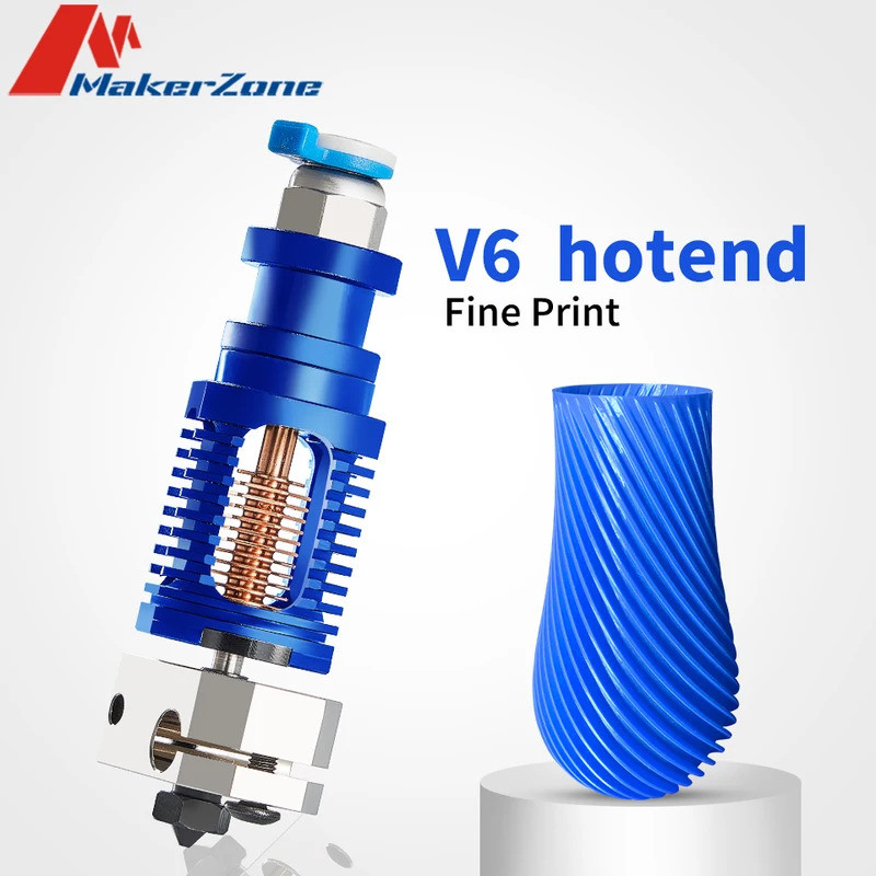 3D เครื่องพิมพ์ Hotend,E3D drago-n V6 J-Head Hotend High Flow Bimetal Heatbreak สําหรับ V0.1 V2.4 Pu