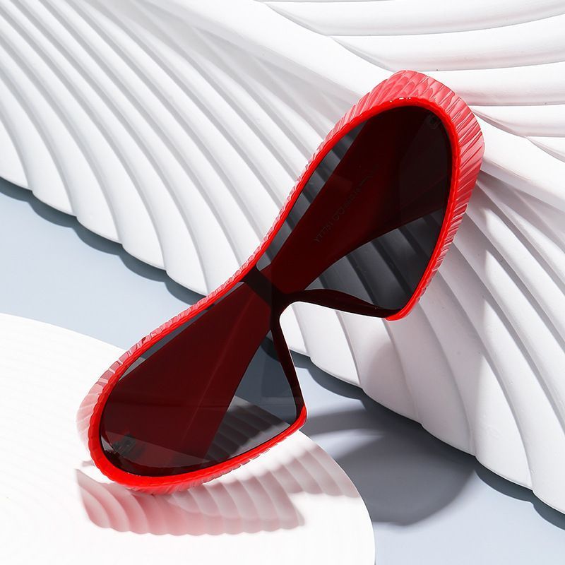 Sunglasses, sunglasses for women, punk style, exaggerated, hot-selling, tech-themed y2k Steamy Mille