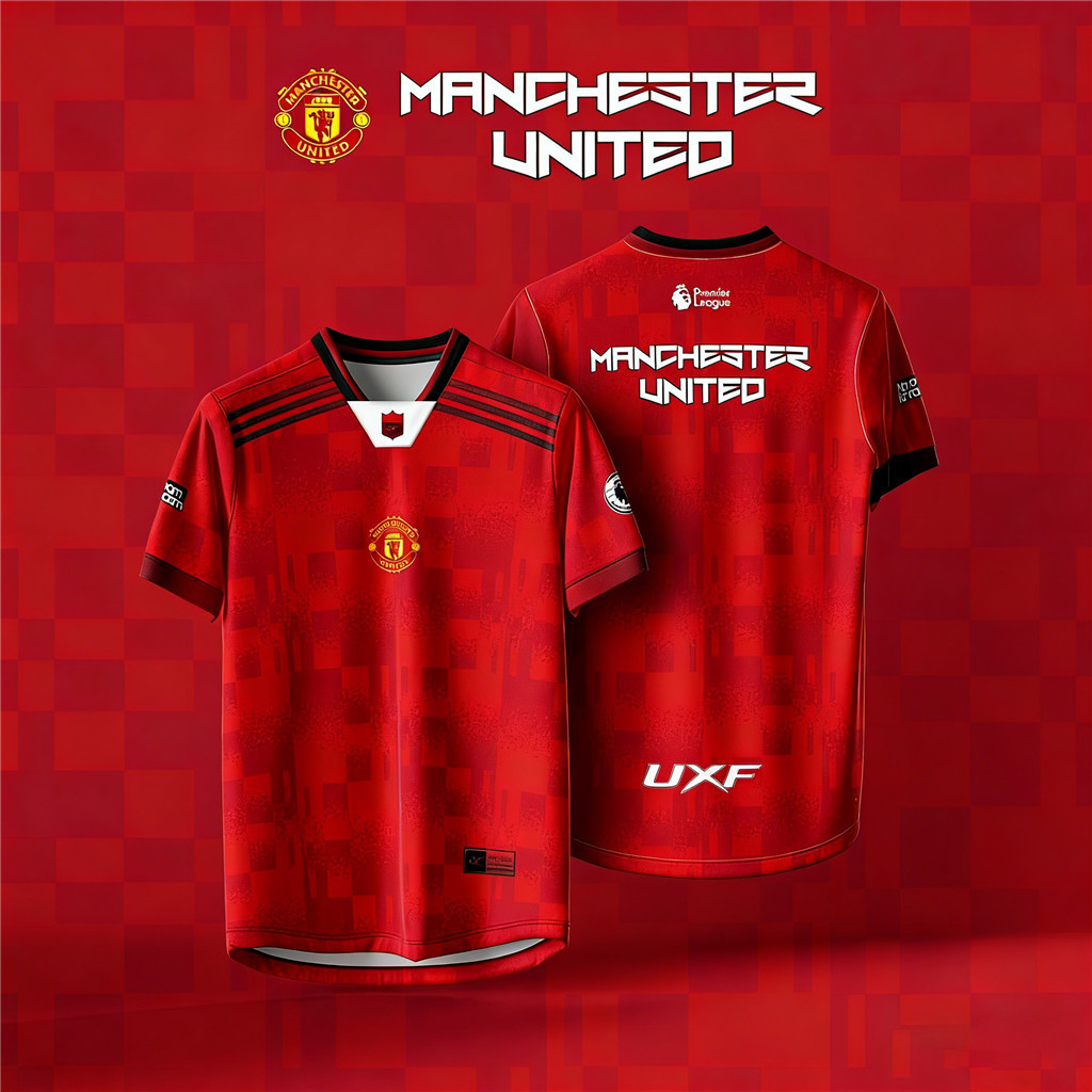 UXFACTORY M UNITED (V2) เสื้อแข่ง SUBLIMATION ‌ ‌