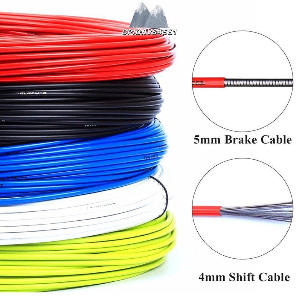 GPIONVS4561 1/2/ Shift Cable Wire Cycling Accessories MTB Road 6 สี Bike Shifters