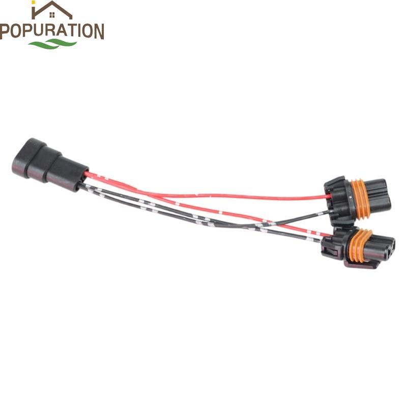 POP ทนอุณหภูมิสูง 9005 9006 HB3 HB4 อะแดปเตอร์หญิงหลอดไฟสายไฟสําหรับติดตั้งง่าย