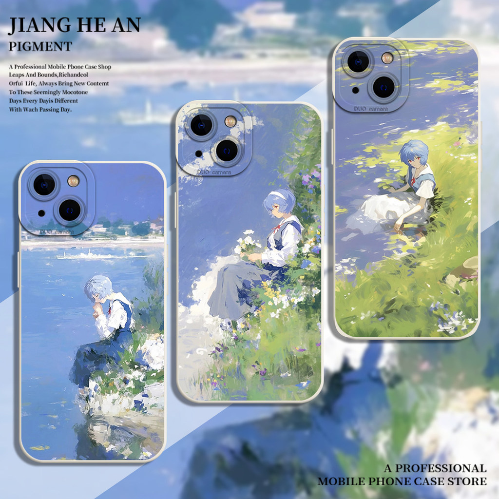 ภาพวาดสีน้ํามัน eva เหมาะสําหรับ iqooneo10pro + เคสโทรศัพท์ iqoo15 Ayoboli 12 Monet 13 ภาพวาดที่มีชื
