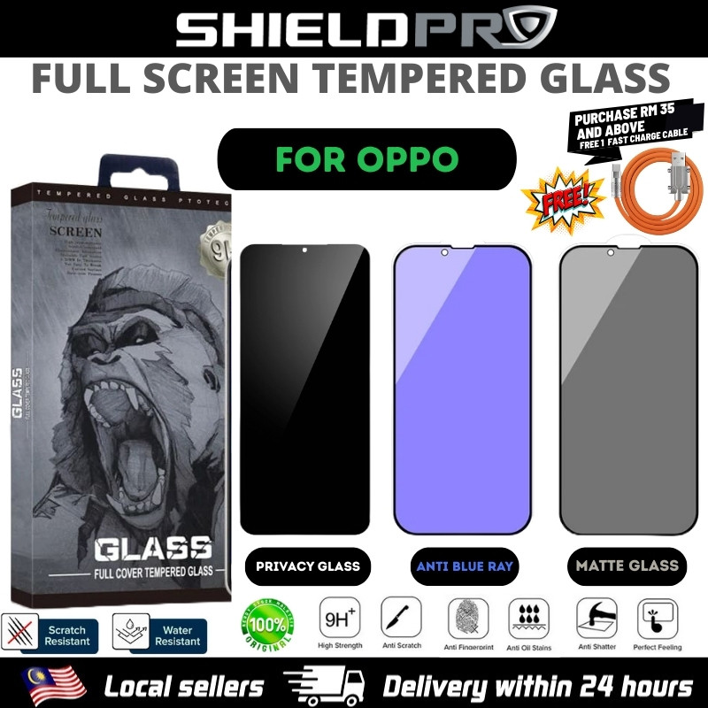 OPPO FIND X9 PRO X8 HD กระจกนิรภัยป้องกันหน้าจอ matte ความเป็นส่วนตัว blue ray สีเขียวใส