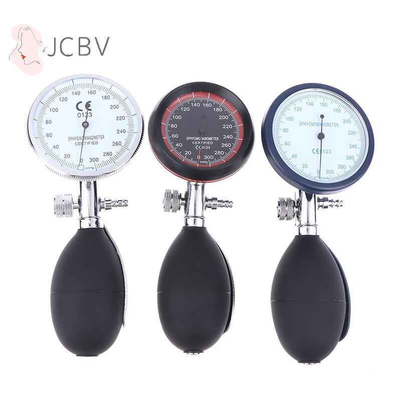 [JCBV] 300mmhg Hand-Held Pressure Display Gauge พร้อม PVC Ball สําหรับ Aneroid Sphygmomanometer Nibp