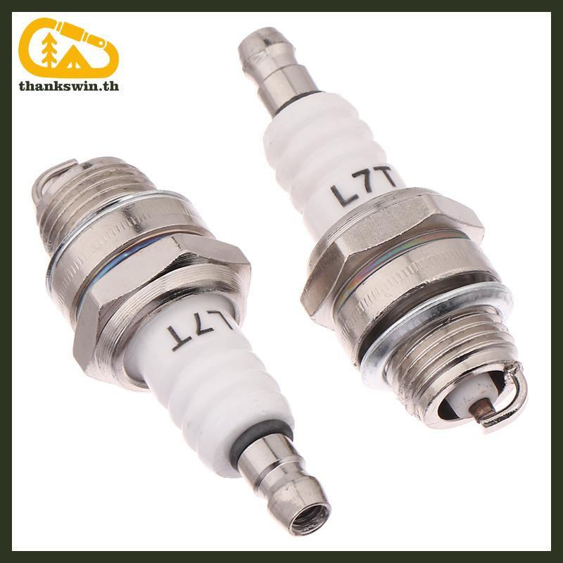 Thankswin Universal Spark Plug L6RTC/L7RTC/L8RTC/L8RTF สําหรับเครื่องกําเนิดไฟฟ้า,สวนเครื่องมือ 1/2/