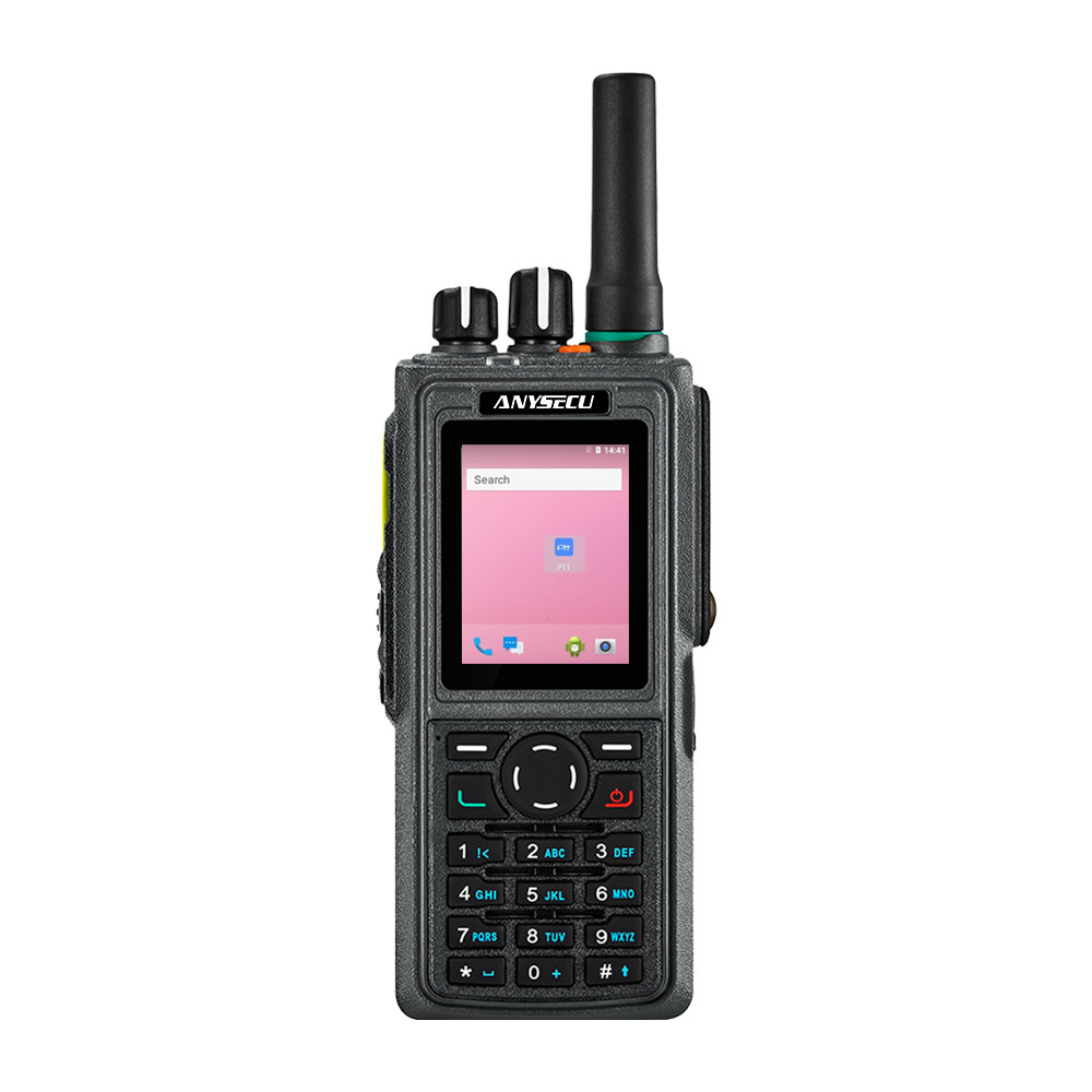 Anysecu HD-760 4G POC วิทยุ zello Android walkie talkie zello IP67 กันน้ํา Dual SIM รถ