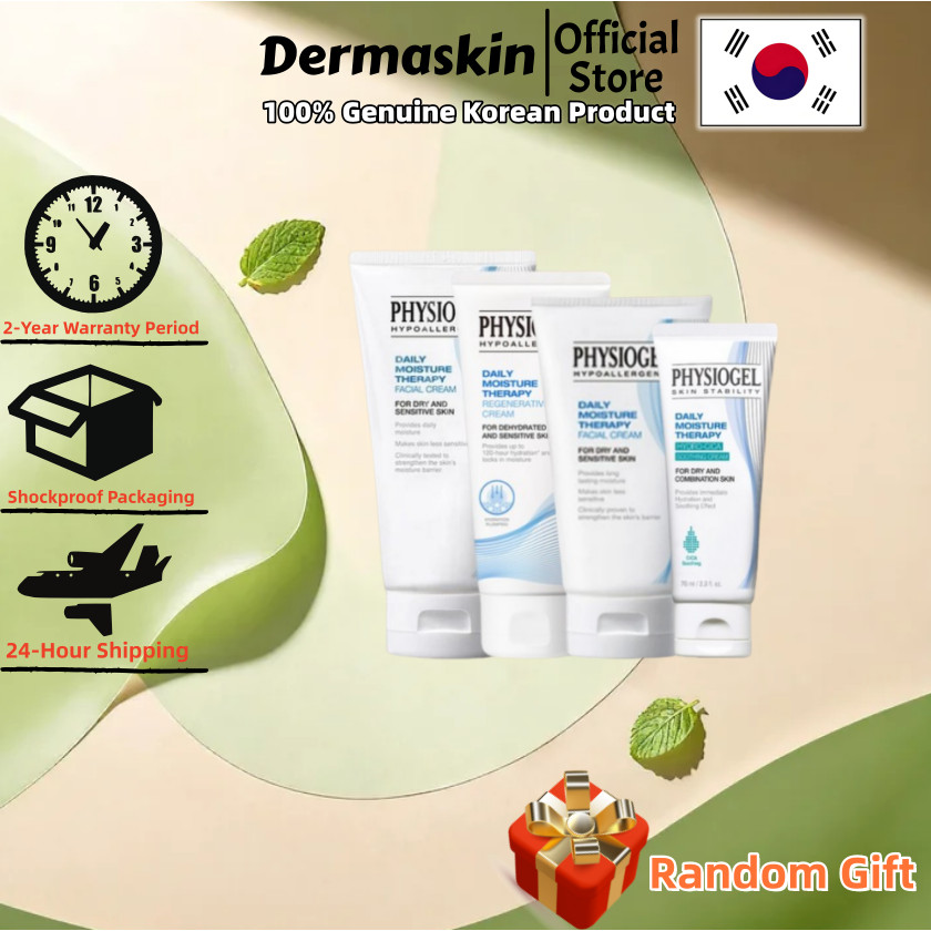 [Physiogel] Daily Cica Soothing Cream, 70ml/Daily Regenerative Cream 100ml/Daily Therapy Facial Crea