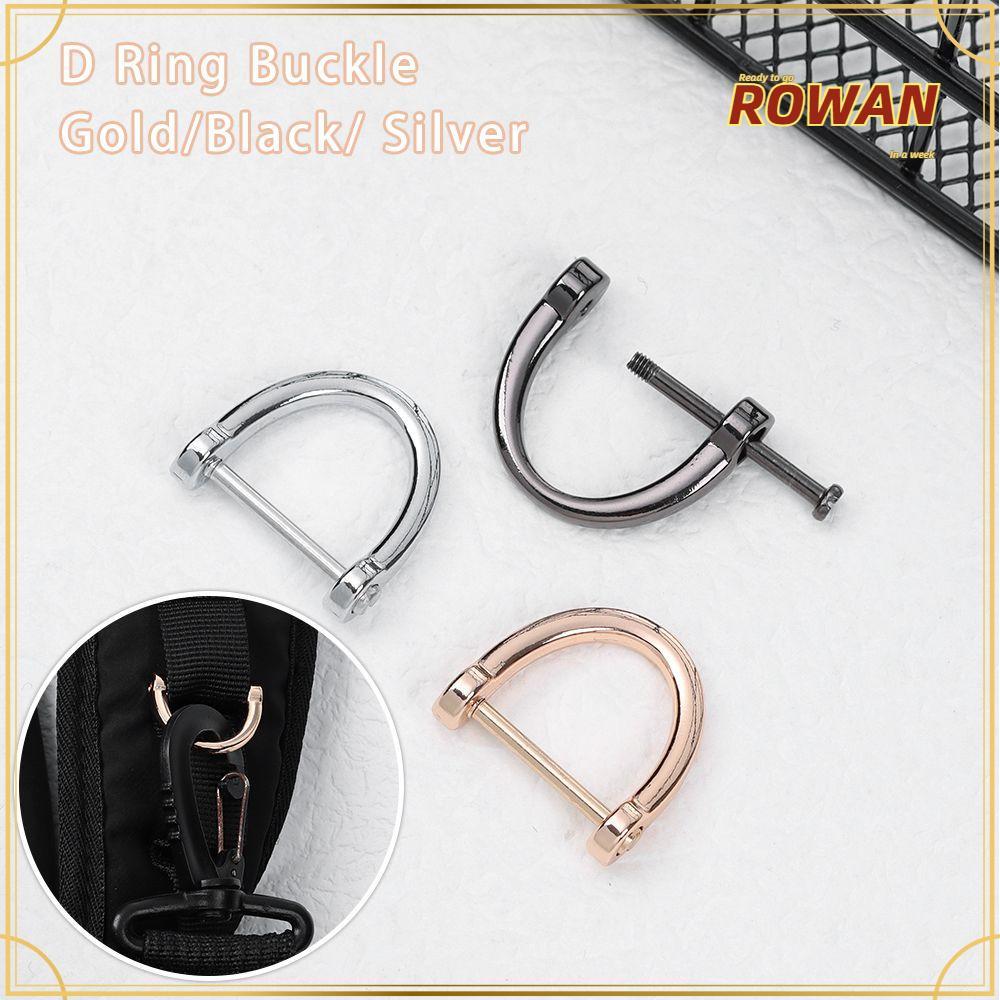 Clasp โลหะทรงเกือกม้า DIY พร้อมสกรูลูกศรสำหรับงานหัตถกรรม