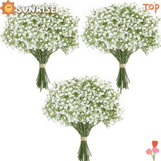 พระอาทิตย์ขึ้น 10ชิ้นยิปโซดอกไม้,พรรคตกแต่งบ้านพลาสติกปลอมลม…