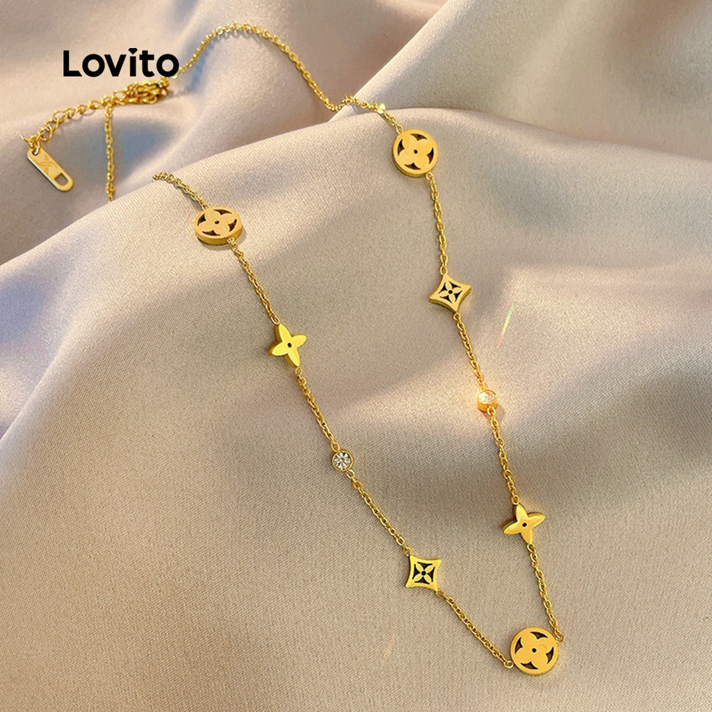 Lovito สร้อยคอสุดเก๋ LCS31A173