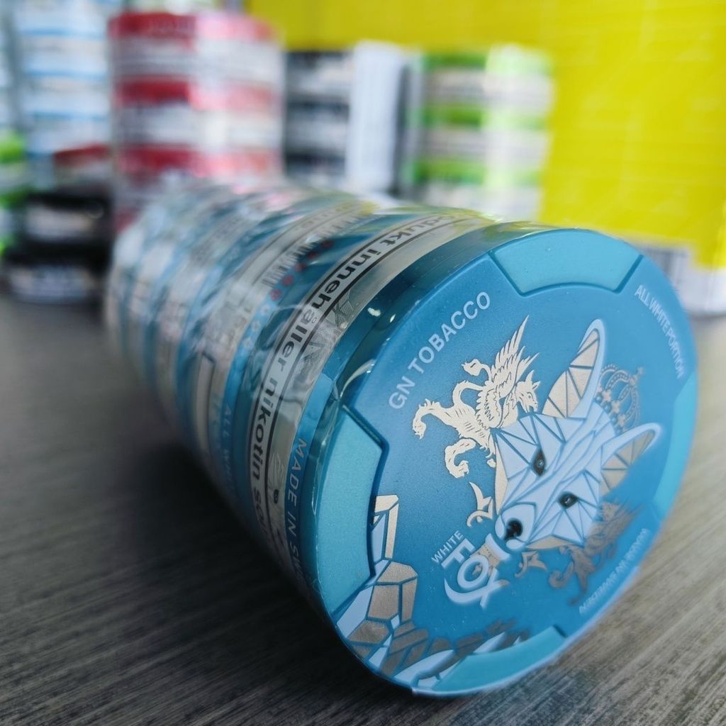 // Men White Lip Mint White Fox ต้องมีสดชื่น 1219 Bags-