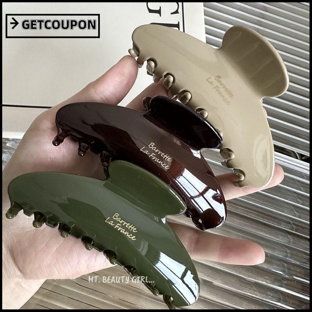 GETCOUPON คลิปกรงเล็บ, Headwear ผมขนาดเล็ก, เครื่องประดับผมผ้าโพกศีรษะแบบพกพา Barrette สําหรับเด็กผู้หญิง ราคา ถูกที่สุด ดีลบีเคเค