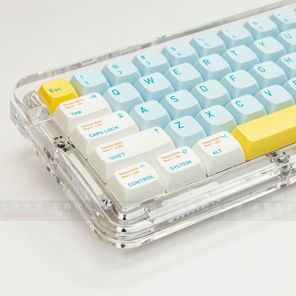 คีย์แคป คีย์แคปไทย ระเหิด XDA pbt Material K75 ปุ่มกด