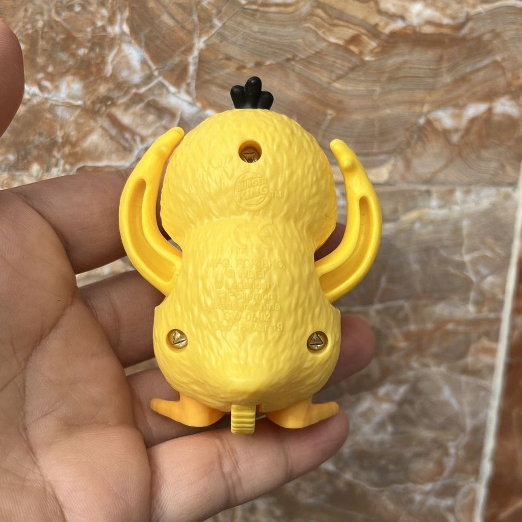 โปเกมอนจํานวนมาก Pokémon Pokémon Duck Burger King ของเล่นเครื่องประดับสําหรับเด็ก