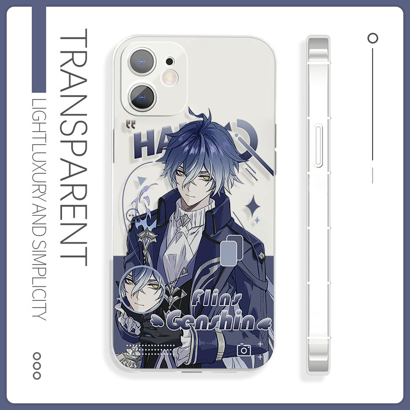 Yuanshen Filins Apple 17 เคสโทรศัพท์สองมิติ iQOOz10 Glory 400pro ซิลิโคน One Plus 13 เหมาะสําหรับ vi