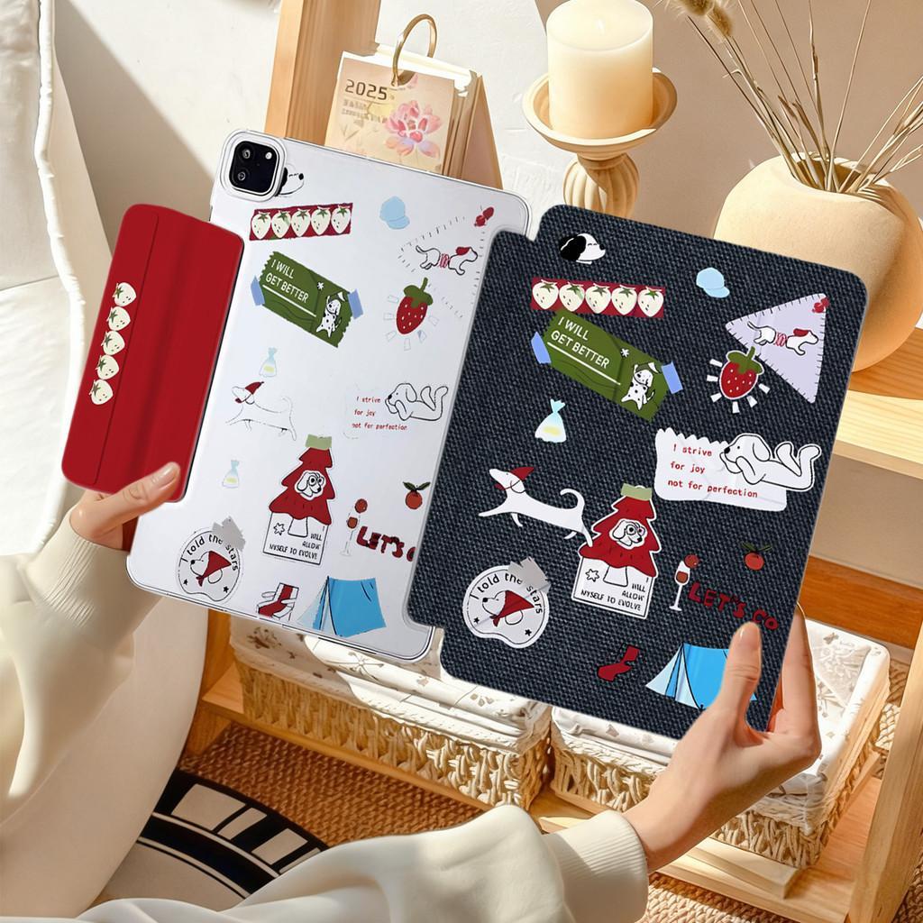 เคส iPad แม่เหล็กแกนY สำหรับGen11 A16 Gen10 Air6 Air7 Mini6/7 Air4/5 10.9 Gen7/8/9 10.2 Pro11พร้อมระบบป้องกันการตกกระแทก