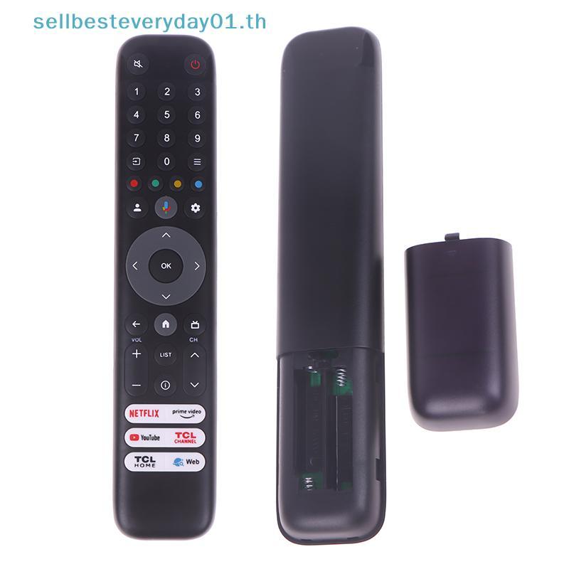 & Sellingbest & 1 ชิ้น RC833 GUB1 ใหม่รีโมทคอนโทรลด้วยเสียงสําหรับ TCL QLED สมาร์ททีวี 50 55 65 75C6