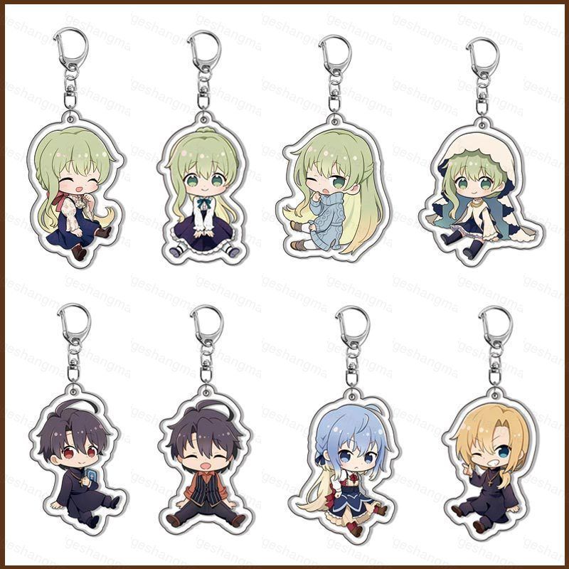 MG1 Saint Cecilia และ Pastor Lawrence พวงกุญแจอะนิเมะพวงกุญแจอะคริลิคน่ารักกระเป๋าจี้ Lawrence Lawre