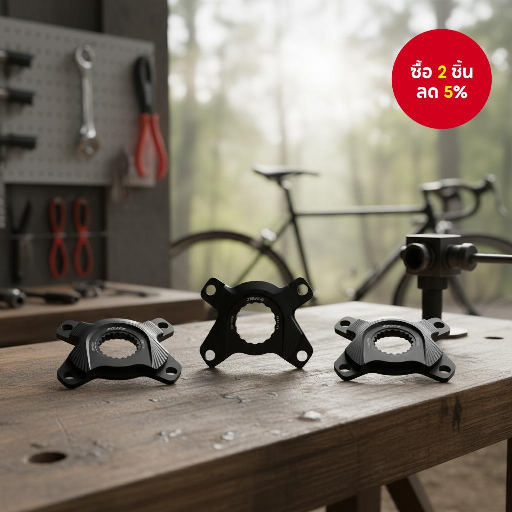 ZRACE UNCHAINED BCD110 4-Bolt Spider Direct Mount ที่เข้ากันได้กับเฟือง 105 ULTEGRA DURA-ACE