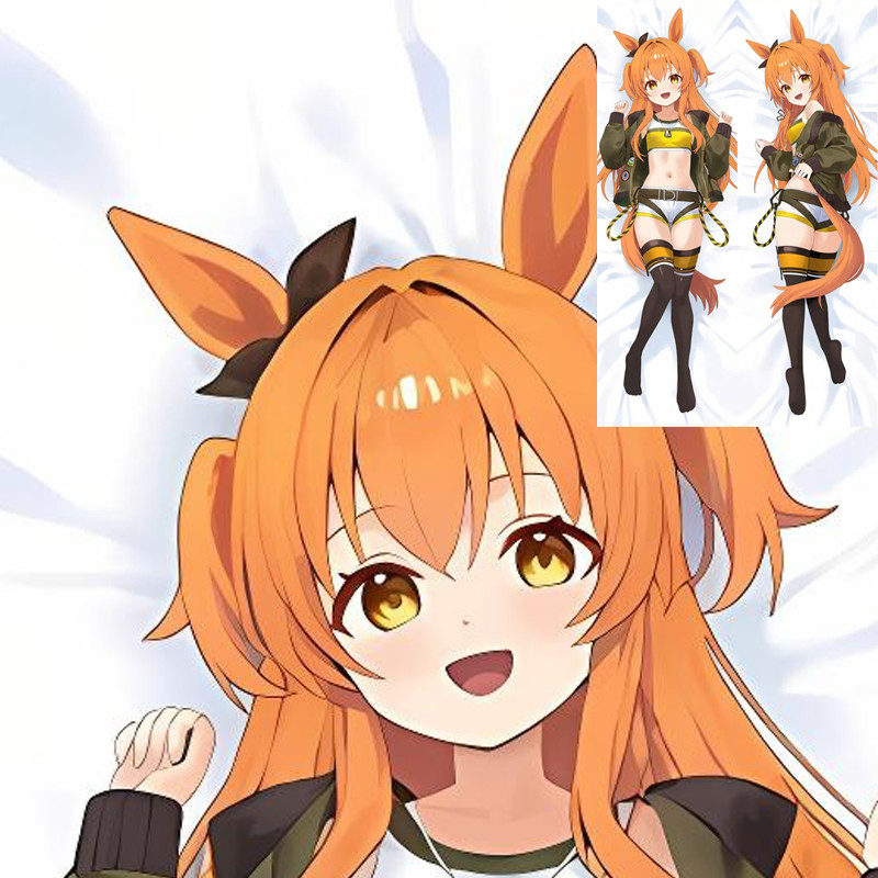 สาวแข่งม้า East China Sea King Pretty Derby Heavy Cannon DIY อะนิเมะเต็มปลอกหมอนสาวการ์ตูนพิเศษรายสัปดาห์มิติ Otaku ตกแต่งปลอกหมอนขนาดใหญ่