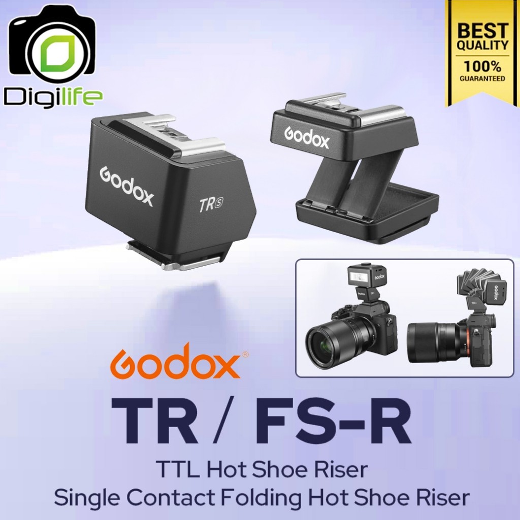 Godox Hot Shoe TR, FS-R (TTL, Manual) สำหรับ iFlash iT20, iT22, iT30Pro, iM20, iM22, iM30 (TR-S, TR-