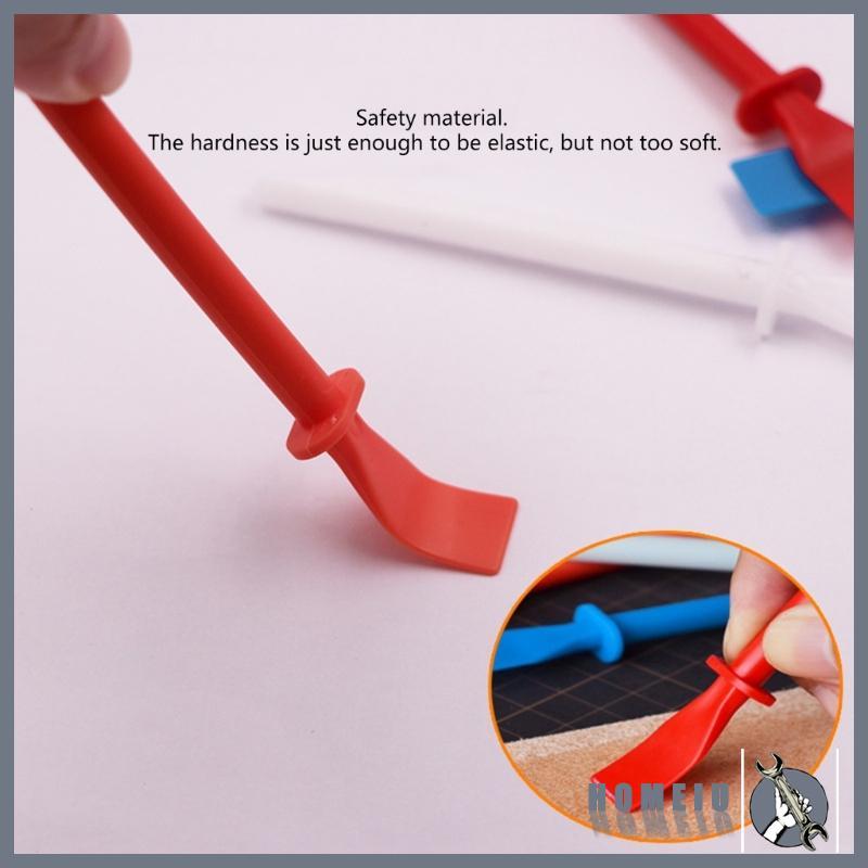 HOMEIU PP Leather Craft Glue Paint Tool Set DIY Leather Craft Silicone Glue Paint Tool Handmade Acce
