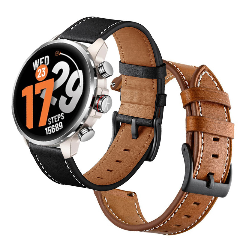 Kieslect Kr 3 สายรัดข้อมือหนังสําหรับ Kieslect Kr3 pro 2 สายนาฬิกาสร้อยข้อมือสายรัดข้อมือ