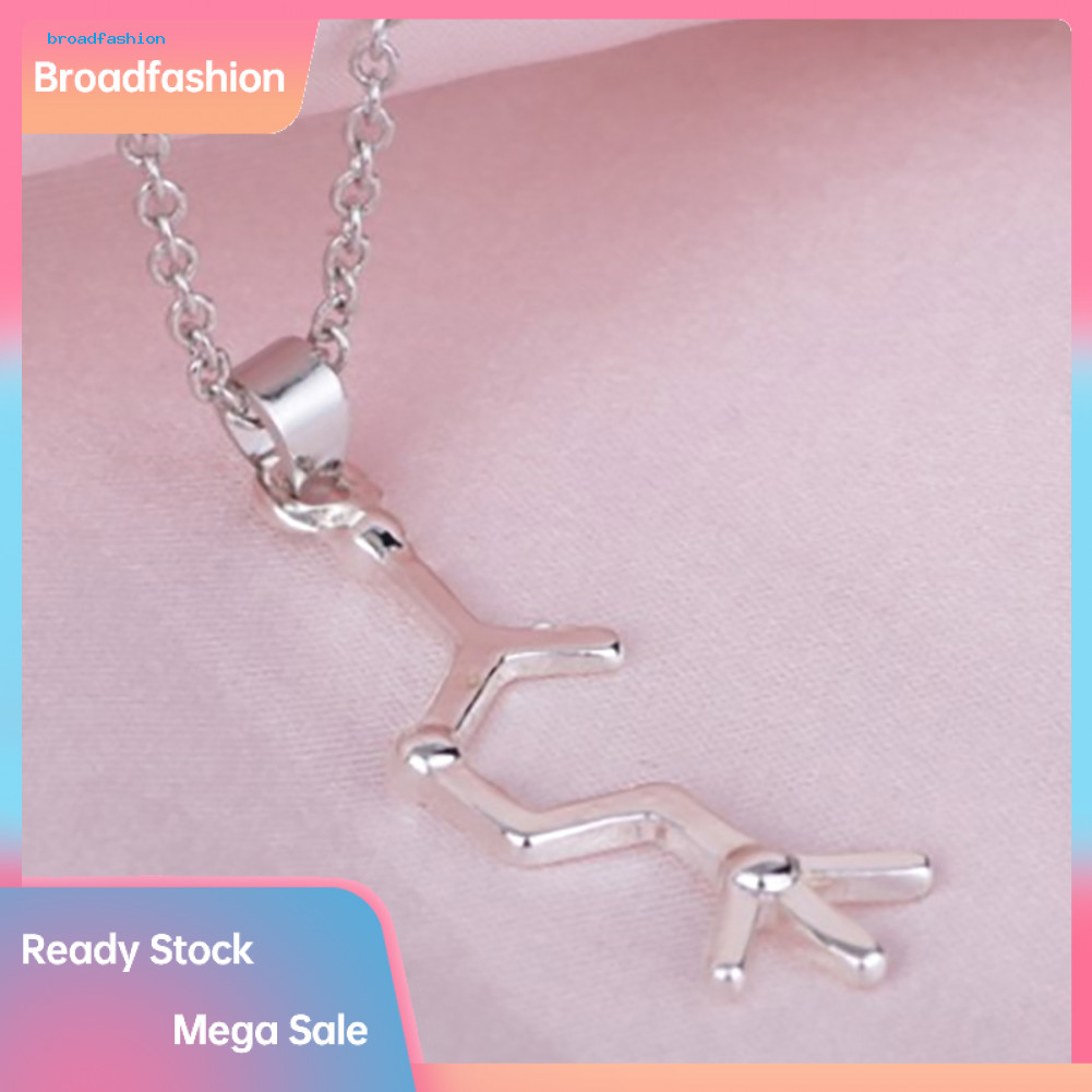 [br] DNA Serotonin Dopamine Acetylcholine Biochemistry สร้อยคอจี้โมเลกุล