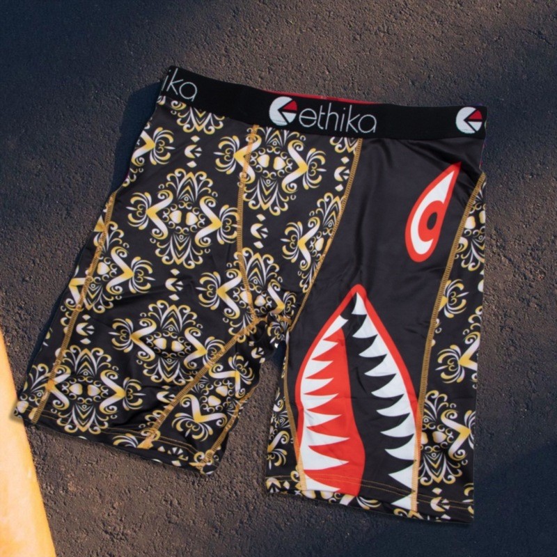 Ethika Mens Trend Print เหมาะสําหรับกางเกงบ็อกเซอร์กีฬาผู้ชาย