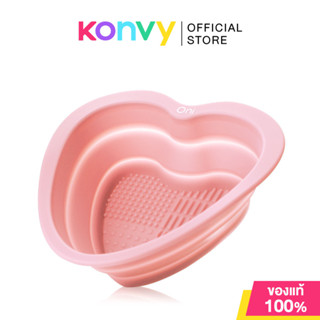 Oni Makeup Brush Cleansing Bowl Heart #Sakura Pink โอนิ ถ้วย…