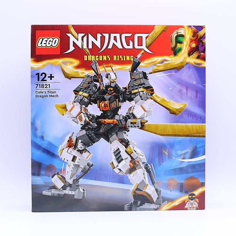 เลโก้เลโก้เลโก้ Phantom Ninja Series 71821 Kous Titan Dragon Mecha Boys Girls Building Block ของเล่น