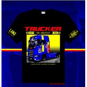Heavy Machine Truck Scania Jersey เสื้อยืดไมโครไฟเบอร์
