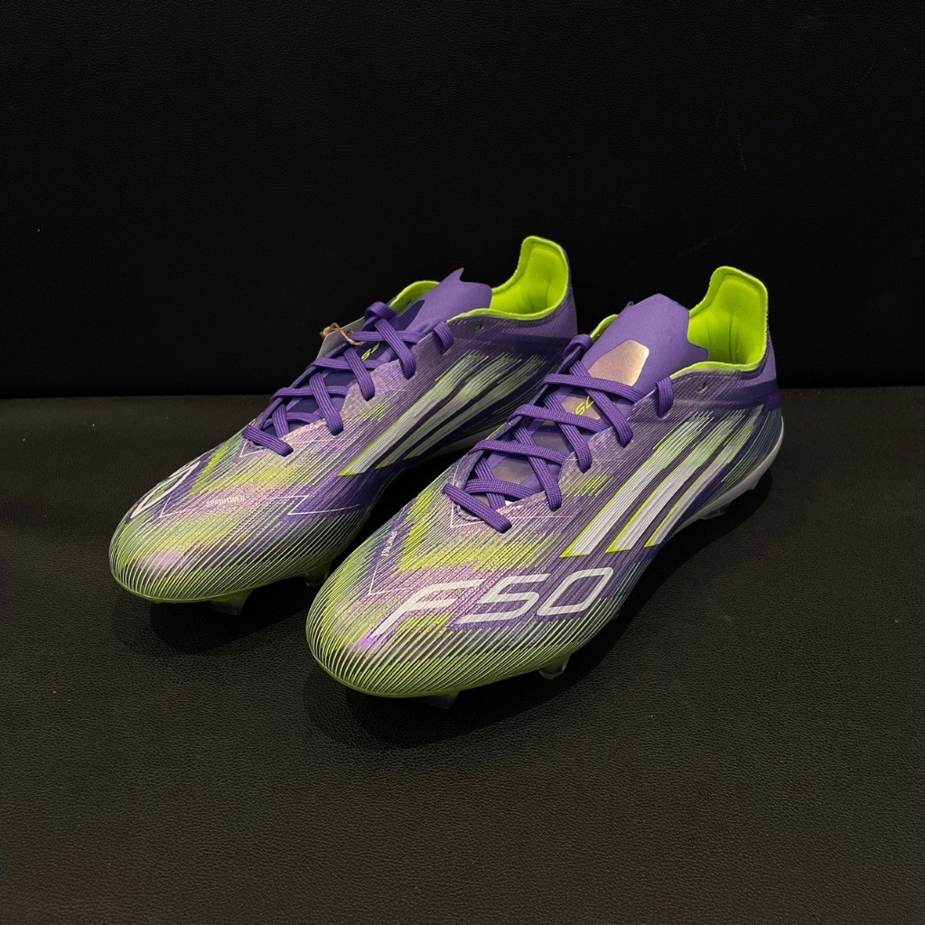 F50 PRO FG สีม่วง RUSH/FTWR WHITE/LUCID LEMON L2ED