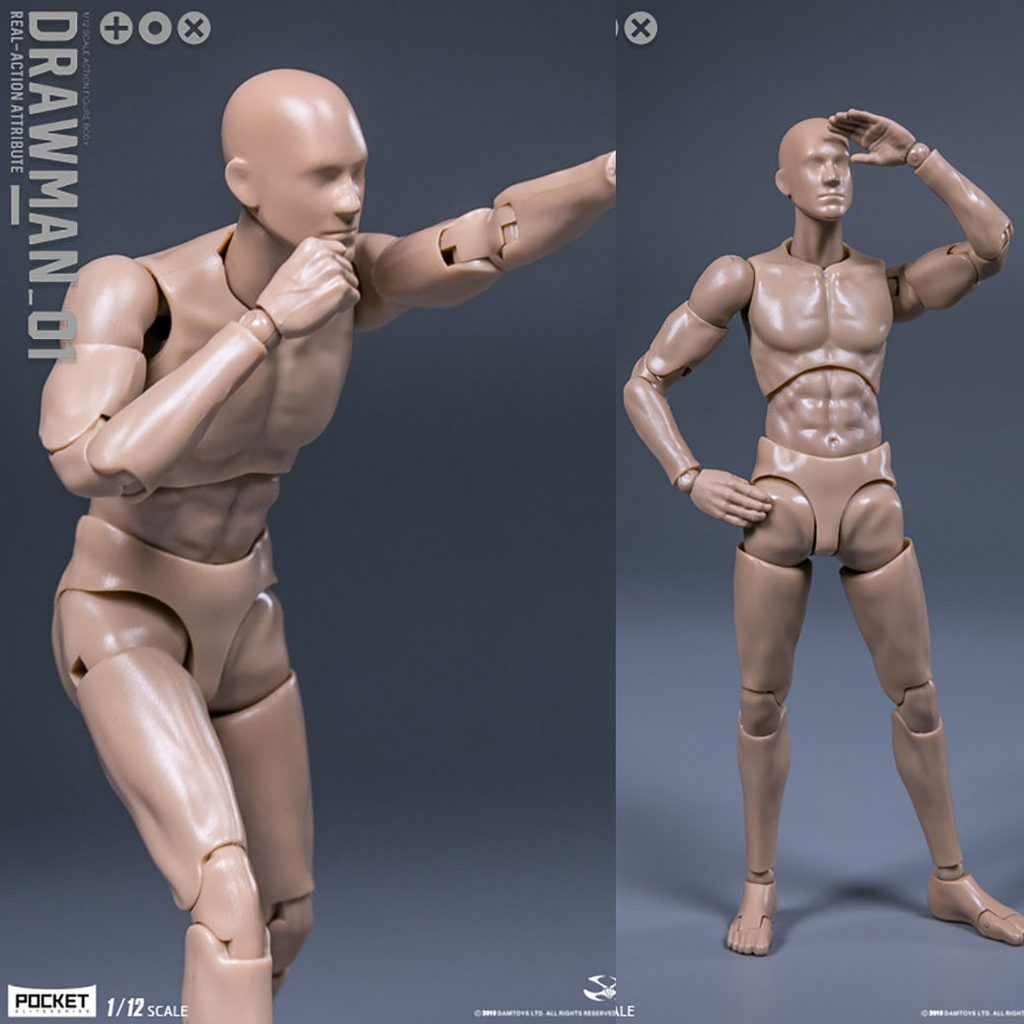 พร้อมสต็อก [TYCTOYS] DAMTOYS DPS01 1/12 Joint Movable Trend Soldier Painter