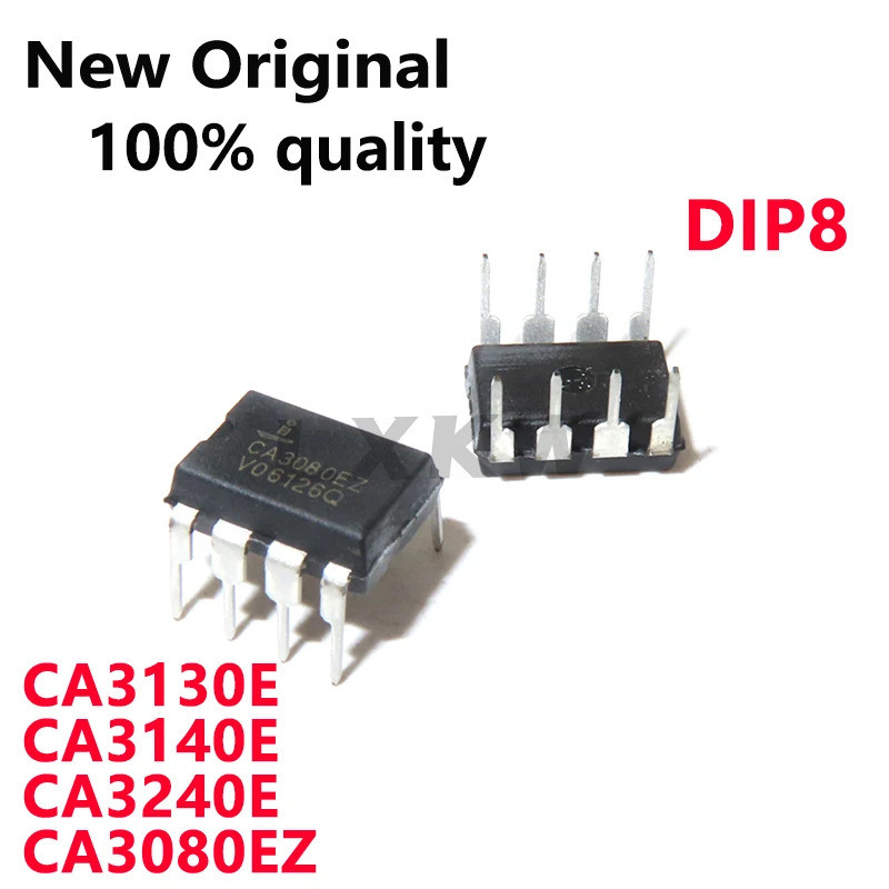 5PCS CA3080E CA3080EZ CA3130E CA3130EZ CA3140E CA3140EZ CA3240E CA3240EZ DIP8 Operational เครื่องขยา