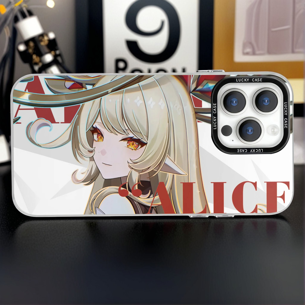 Genshin Impact Aliceเคสโทรศัพท์สําหรับInfinix Hot 60i 50 Pro 50i 40iหมายเหตุ 50PRO 40Pro 30i 30 Hot 