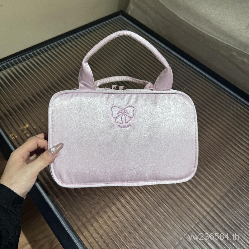 8620 กระเป๋าเครื่องสําอางการ์ตูนแบบพกพาน่ารัก Outing Portable] ความจุขนาดใหญ่ [All-Match Young Girl 