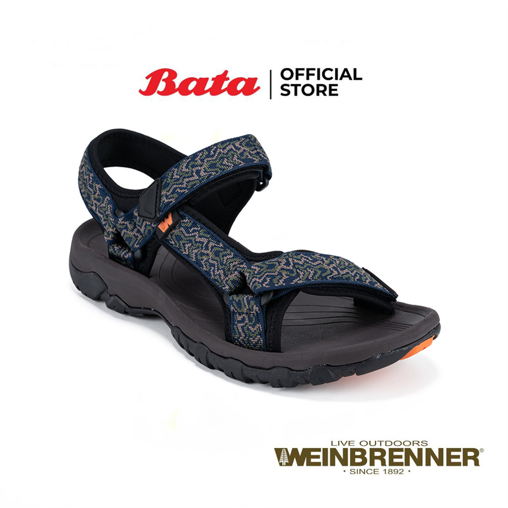 Bata บาจา Weinbrenner รองเท้ารัดส้น เดินป่า ลุยน้ำ สำหรับผู้ชาย สีกรมท่า 8409055