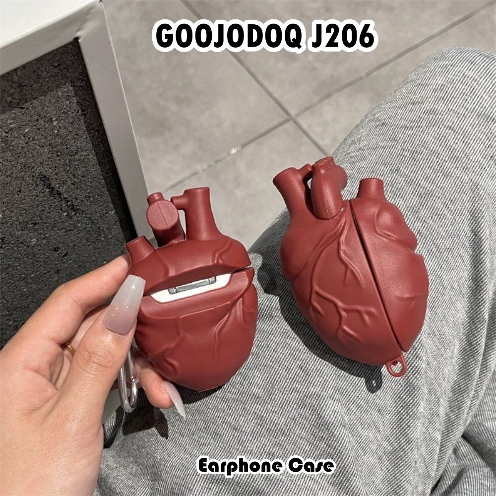 ขายร้อนสําหรับ GOOJODOQ J206 กรณีจําลองจัดแต่งทรงผมซิลิโคนอ่อนนุ่มหูฟังกรณีปลอกฝาครอบ