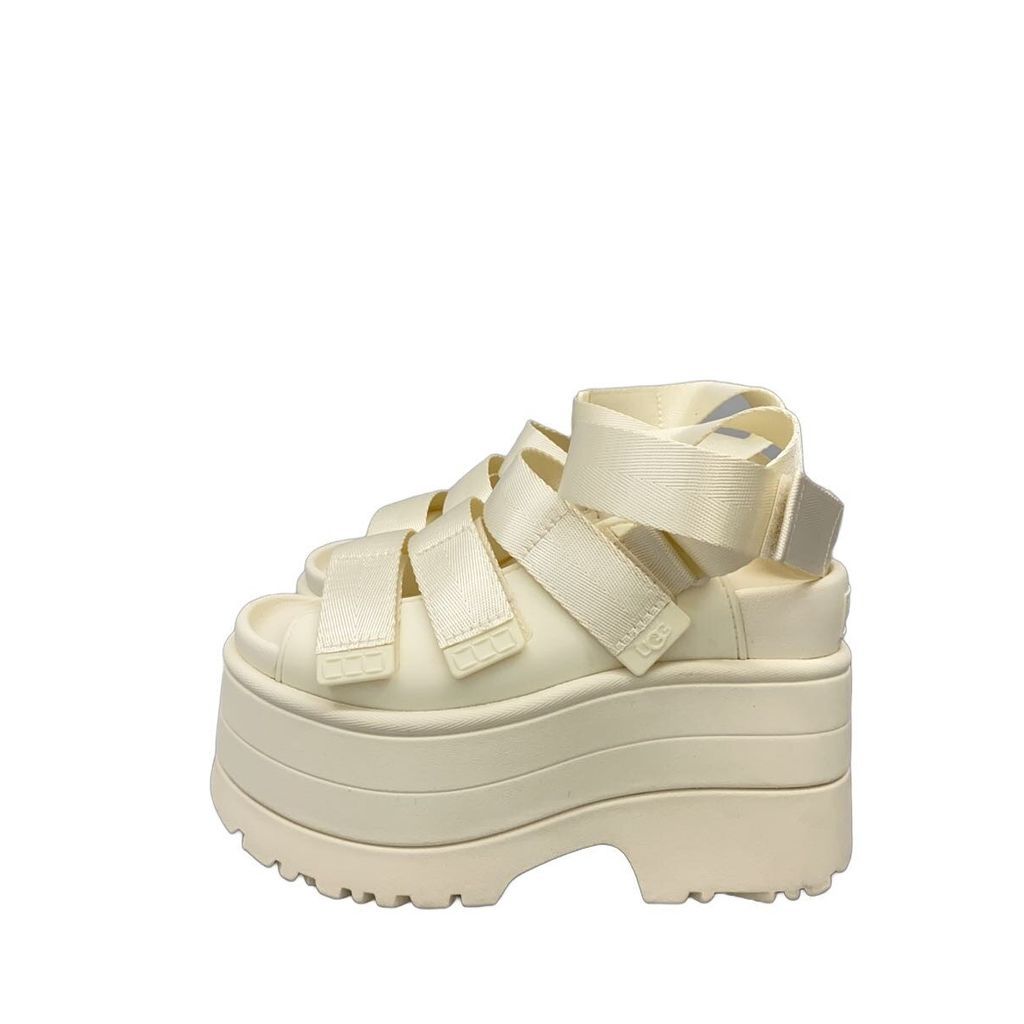 UGG Australia Sandals 23cm Ivory 1167431 Direct from Japan Secondhand