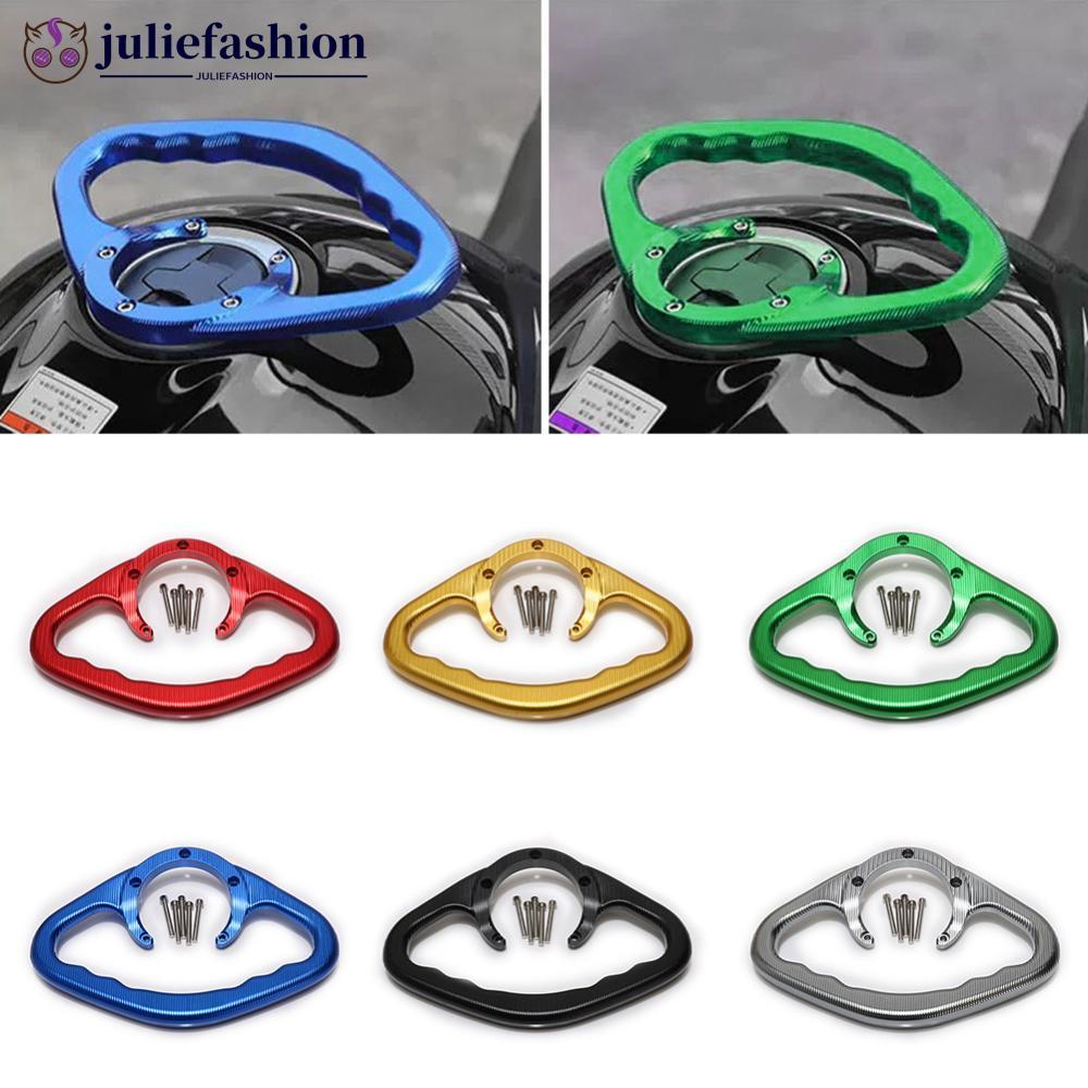 KAWASAKI JULIEFASHION รถจักรยานยนต์ผู้โดยสารจับคว้าบาร์ถังที่เท้าแขนสําหรับคาวาซากิ versys 650 1000 