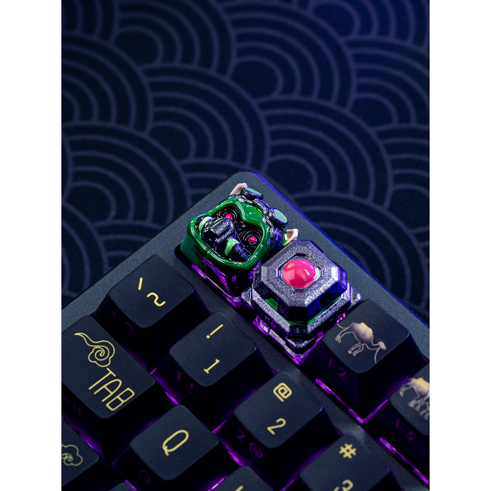 keycap ไทย keycap Wooting Key Research ปุ่มกดเฉพาะ LOL League of Legends Timothy Resin Keycap Nightm