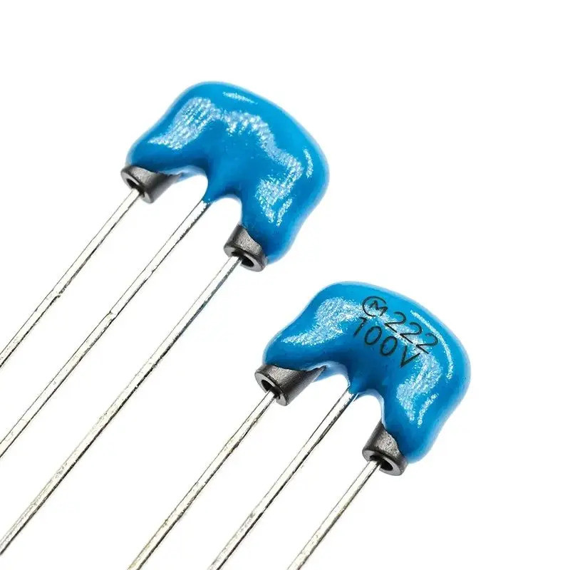50 ชิ้น/DSS1NB32A222Q55B EMI กรองเสียงรบกวนสาม terminal capacitor 2.2nF 2200pF 100V 6A
