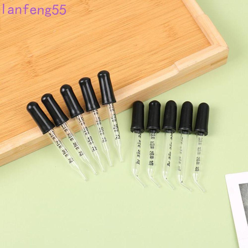 JETTY Scale Dropper สําหรับ Home 1ml ตรง/ข้อศอกน้ํามันหอมระเหย Dropper ขวดน้ํามันหลอด Dropper Transf