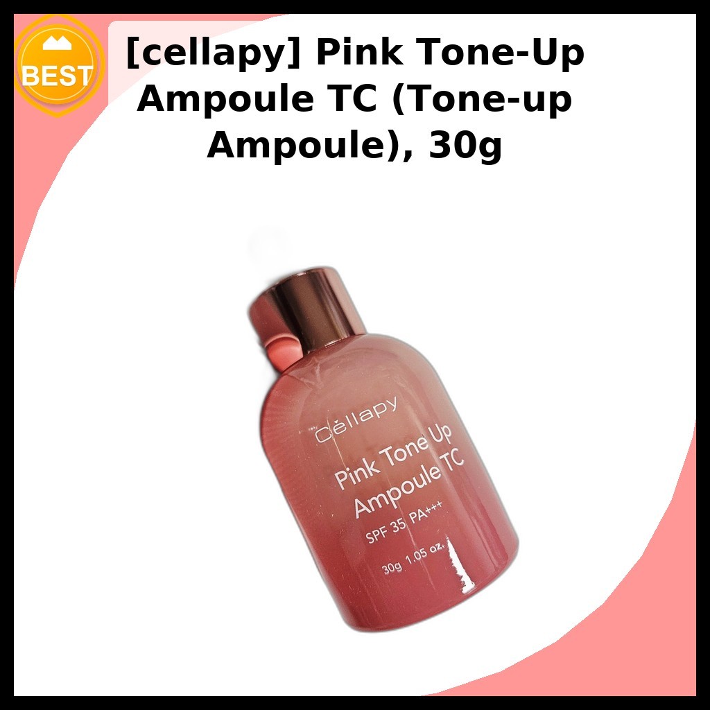 [cellapy] Pink Tone-Up Ampoule TC (Tone-up Ampoule), 30g / Korean Tone-Up Ampoule / Pink Glow by Ski
