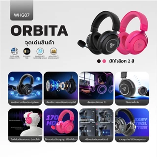 FANTECH รุ่น WHG07 ORBITA Wireless Headset หูฟังไร้สาย หูฟังบลูทูธ ระบบเสียงเซอร์ราวด์ เสียงดี แบสแน่น