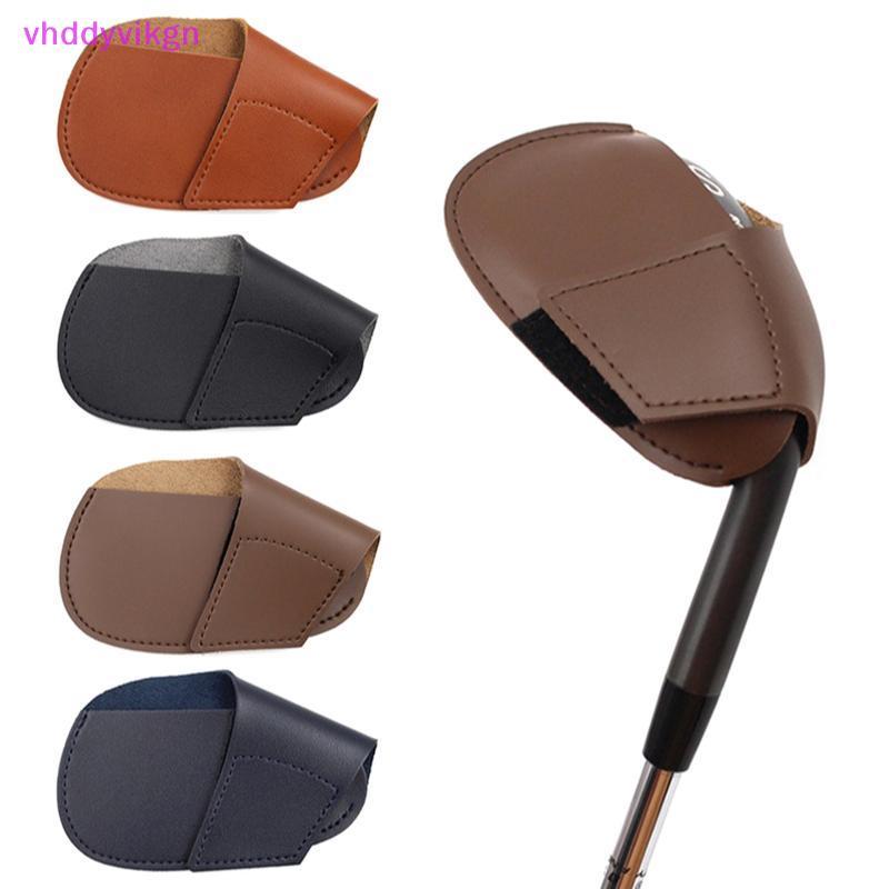 VHDD Golf Club Head Cover ทำจากหนังPU ทนทาน สำหรับปกป้องหัวไม้ Wedge และ Iron พิเศษสำหรับการเล่นกอล์ฟกลางแจ้ง