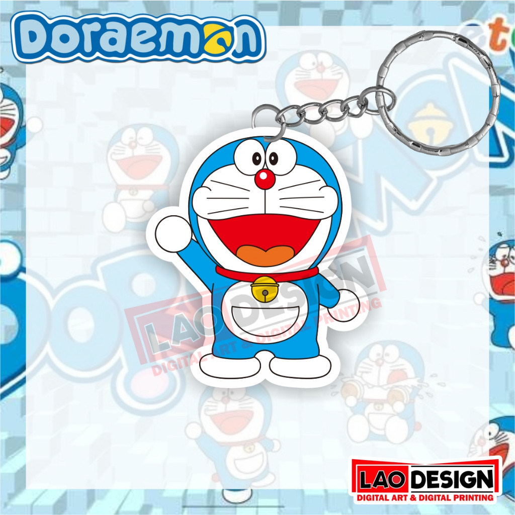 Gantungan Kunci Doraemon/Ganci Doraemon/Doraemon/Gantungan Kunci Akrilk