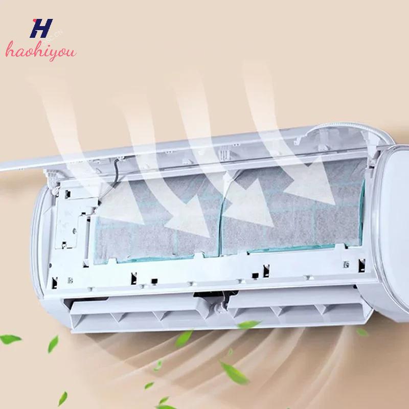 <haohiyou> 5 ชิ้นป้องกันฝุ่นเครื่องปรับอากาศ Vent กรองผ้าฝ้าย Cuttable Network Outlet ทําความสะอาด Purification Parts Air Vent กระดาษกรองฝุ่น Nice ราคา ถูกที่สุด ดีลบีเคเค แกลเลอรีภาพที่ 7